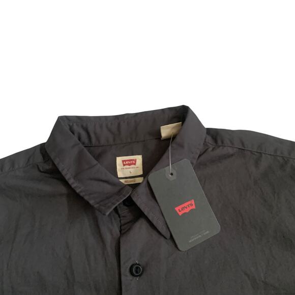 Levi's Men's Size L Woven Richmond Relaxed Fit Short Sleeve Button Up Shirt New - Picture 6 of 14